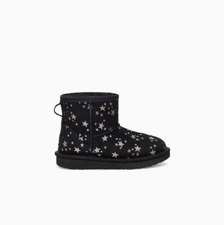 UGG Classic Mini II Stars - Boots Barn - Svart (NO-O385)